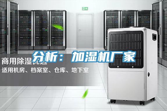 分析：加湿机厂家