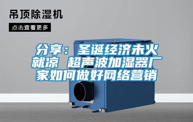 分享：圣诞经济未火就凉 超声波加湿器厂家如何做好网络营销
