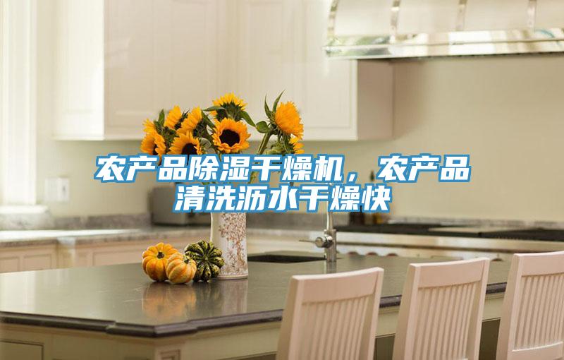 农产品除湿干燥机，农产品清洗沥水干燥快