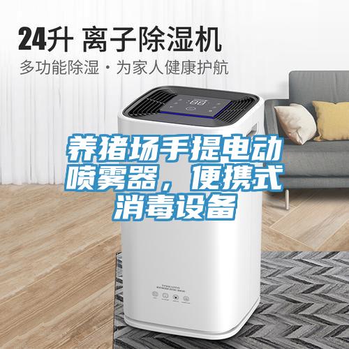 养猪场手提电动喷雾器，便携式消毒设备