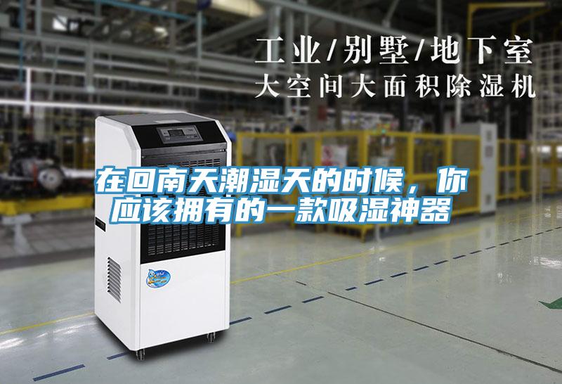 在回南天潮湿天的时候，你应该拥有的一款吸湿神器