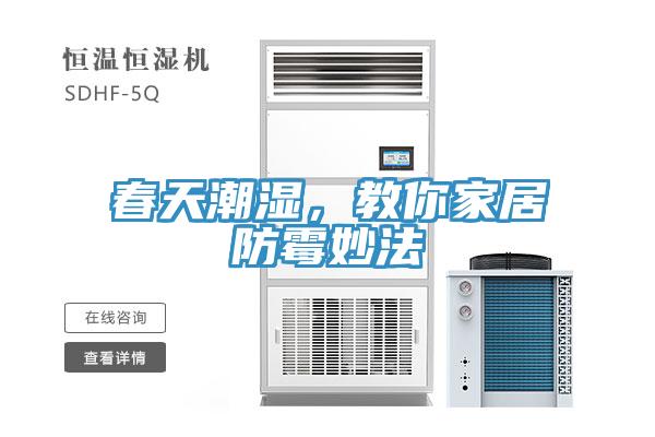 春天潮湿，教你家居防霉妙法