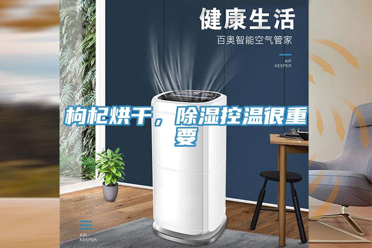 枸杞烘干，除湿控温很重要