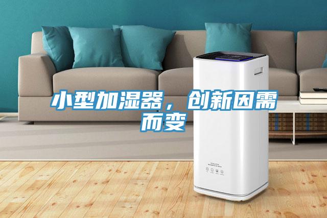 小型加湿器，创新因需而变