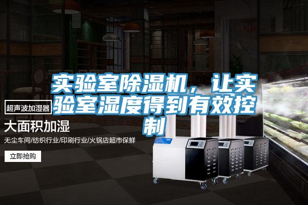 实验室91免费网站在线观看，让实验室湿度得到有效控制