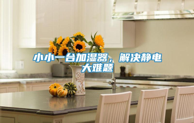小小一台加湿器，解决静电大难题