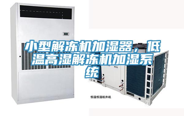小型解冻机加湿器，低温高湿解冻机加湿系统