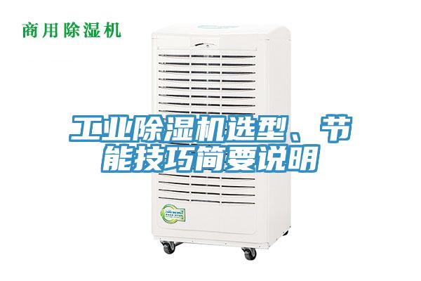 工业91免费网站在线观看选型、节能技巧简要说明