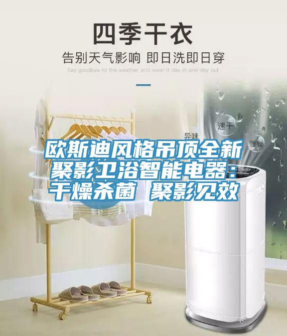欧斯迪风格吊顶全新聚影卫浴智能电器：干燥杀菌 聚影见效