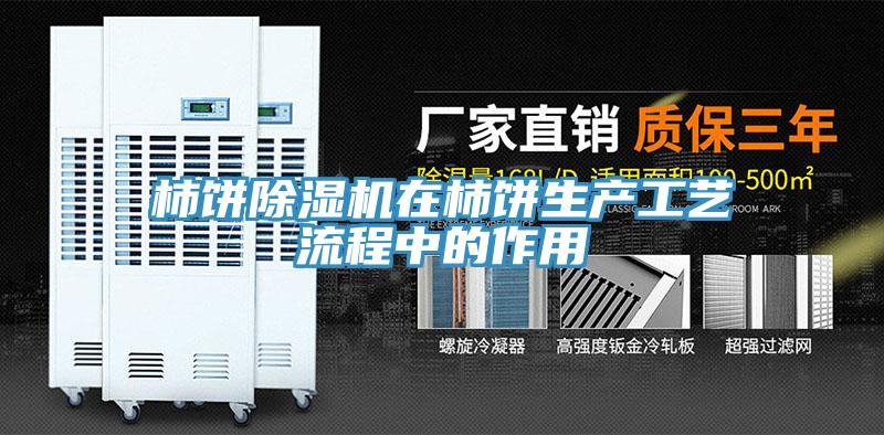 柿饼91免费网站在线观看在柿饼生产工艺流程中的作用