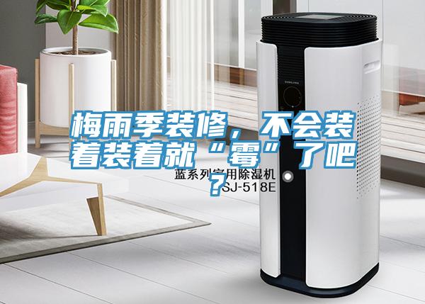 梅雨季装修，不会装着装着就“霉”了吧？