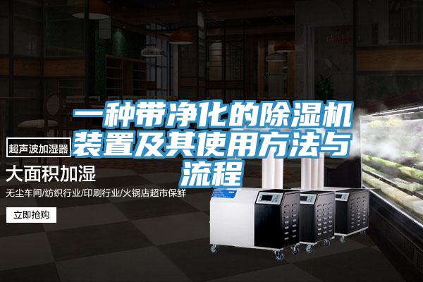 一种带净化的91免费网站在线观看装置及其使用方法与流程