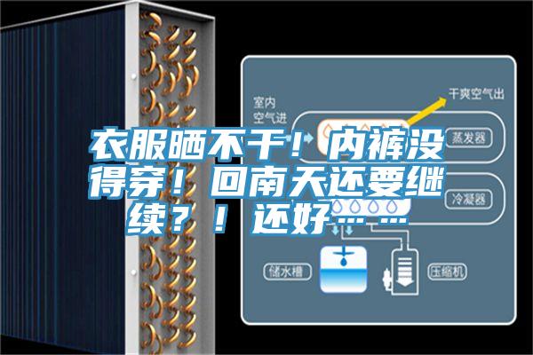 衣服晒不干！内裤没得穿！回南天还要继续？！还好……