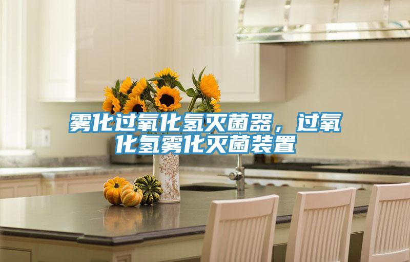 雾化过氧化氢灭菌器，过氧化氢雾化灭菌装置