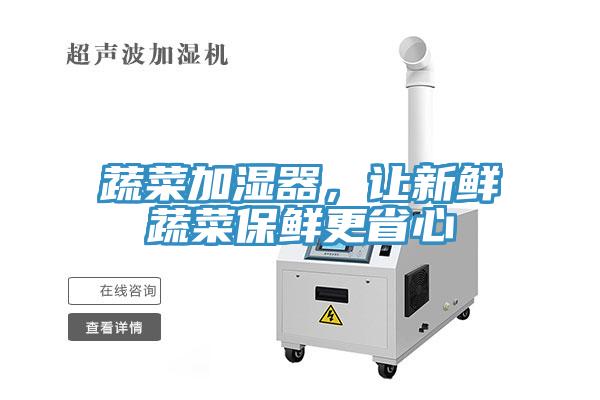 蔬菜加湿器，让新鲜蔬菜保鲜更省心