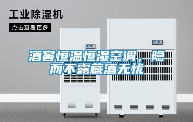 酒窖恒温恒湿空调，隐而不露藏酒无忧