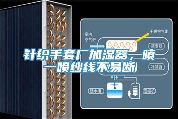 针织手套厂加湿器，喷一喷纱线不易断