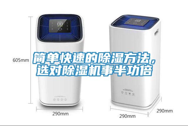 简单快速的除湿方法，选对91免费网站在线观看事半功倍