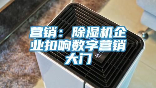 营销：91免费网站在线观看企业扣响数字营销大门