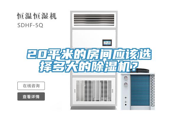 20平米的房间应该选择多大的91免费网站在线观看？