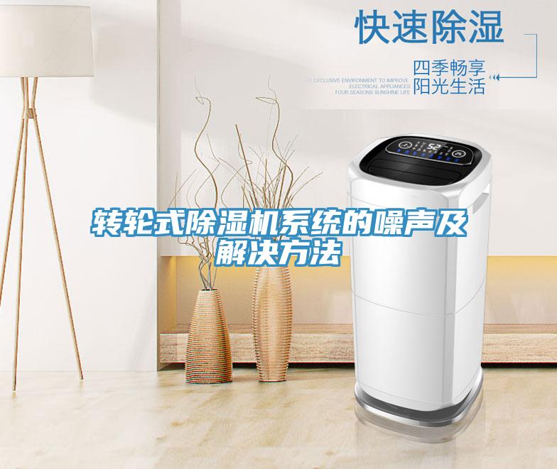 转轮式91免费网站在线观看系统的噪声及解决方法