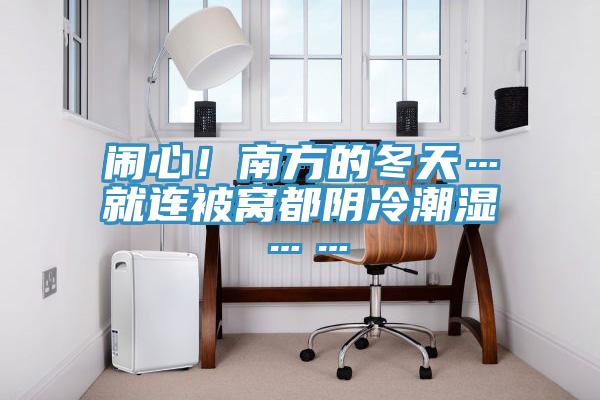 闹心！南方的冬天…就连被窝都阴冷潮湿……