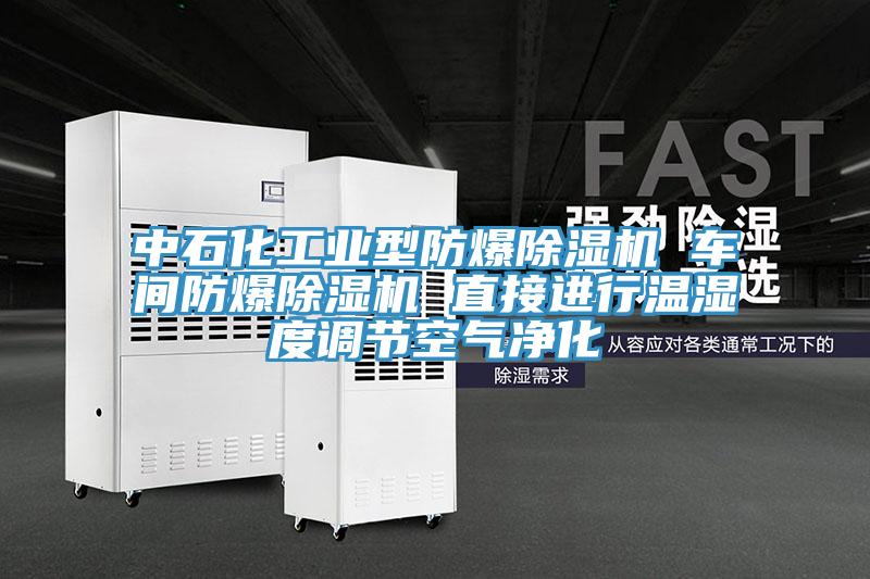 中石化工业型防爆91免费网站在线观看 车间防爆91免费网站在线观看 直接进行温湿度调节空气净化