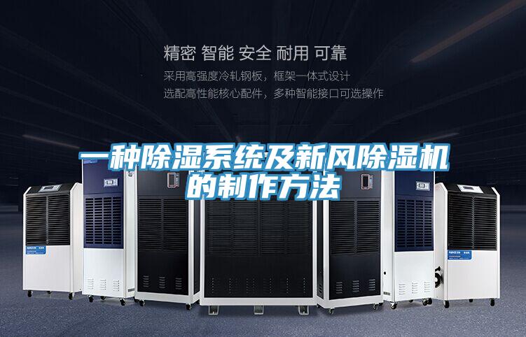 一种除湿系统及新风91免费网站在线观看的制作方法