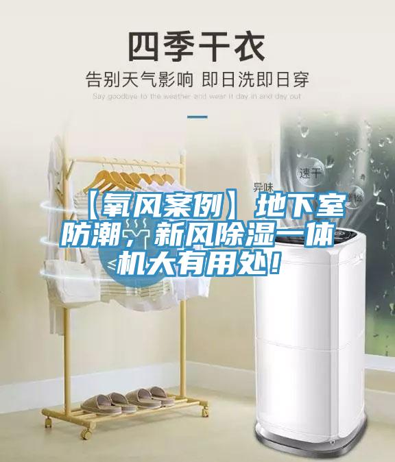 【氧风案例】地下室防潮，新风除湿一体机大有用处！