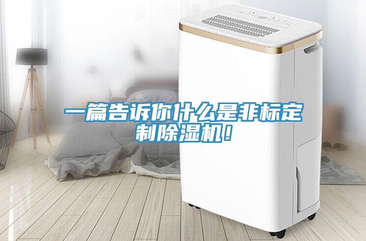 一篇告诉你什么是非标定制91免费网站在线观看！