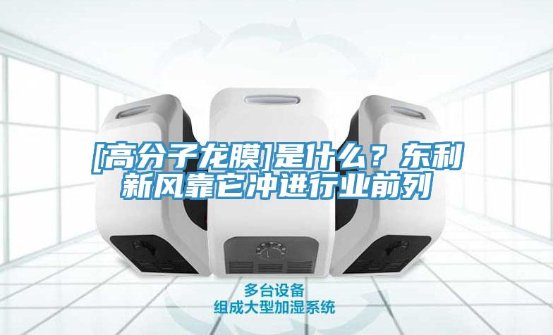 [高分子龙膜]是什么？东利新风靠它冲进行业前列