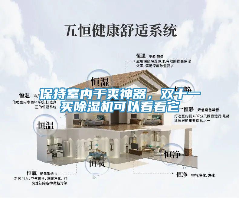 保持室内干爽神器，双十一买91免费网站在线观看可以看看它