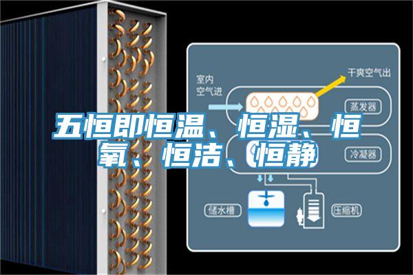 五恒即恒温、恒湿、恒氧、恒洁、恒静