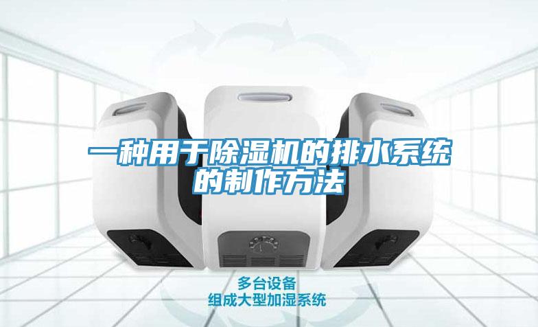 一种用于91免费网站在线观看的排水系统的制作方法