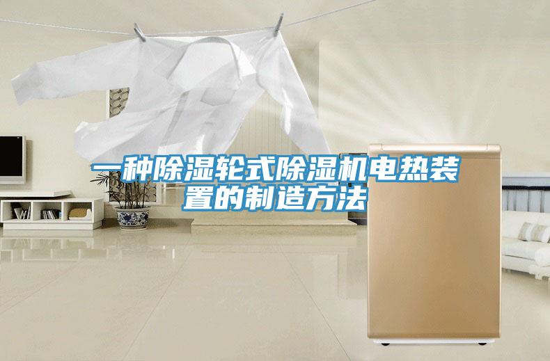 一种除湿轮式91免费网站在线观看电热装置的制造方法