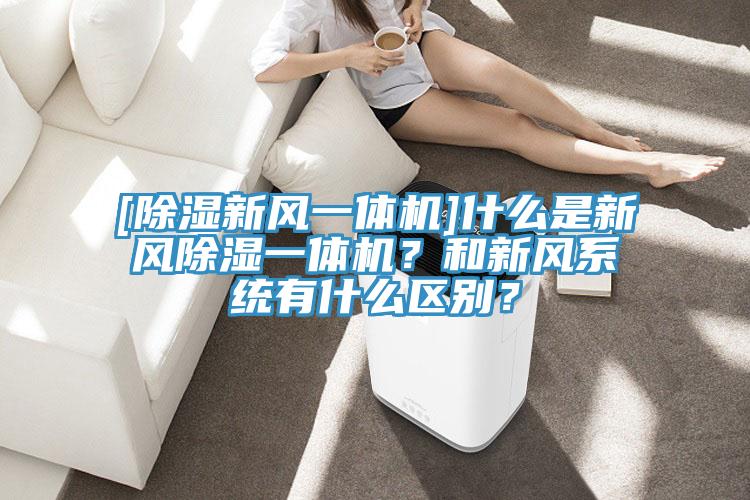 [除湿新风一体机]什么是新风除湿一体机？和新风系统有什么区别？
