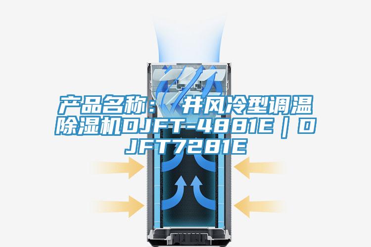产品名称：東井风冷型调温91免费网站在线观看DJFT-4881E｜DJFT7281E