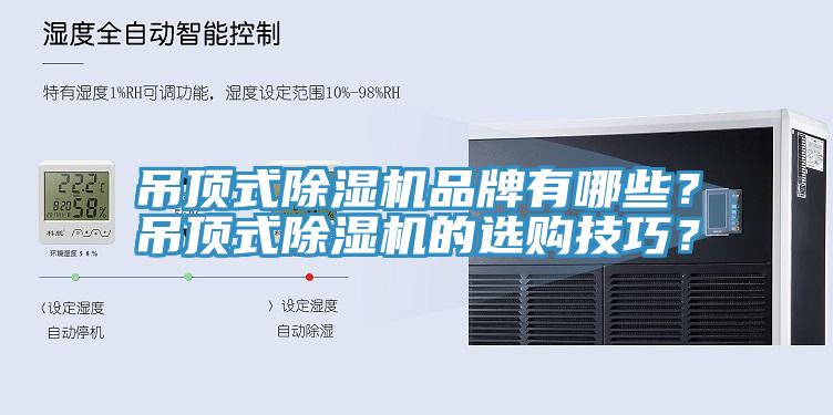 吊顶式91免费网站在线观看品牌有哪些？吊顶式91免费网站在线观看的选购技巧？