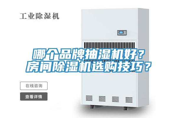 哪个品牌抽湿机好？房间91免费网站在线观看选购技巧？