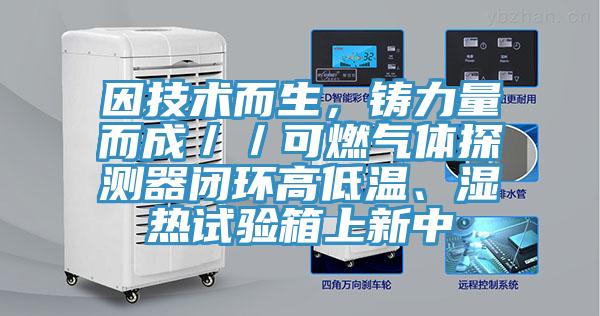 因技术而生，铸力量而成／／可燃气体探测器闭环高低温、湿热试验箱上新中