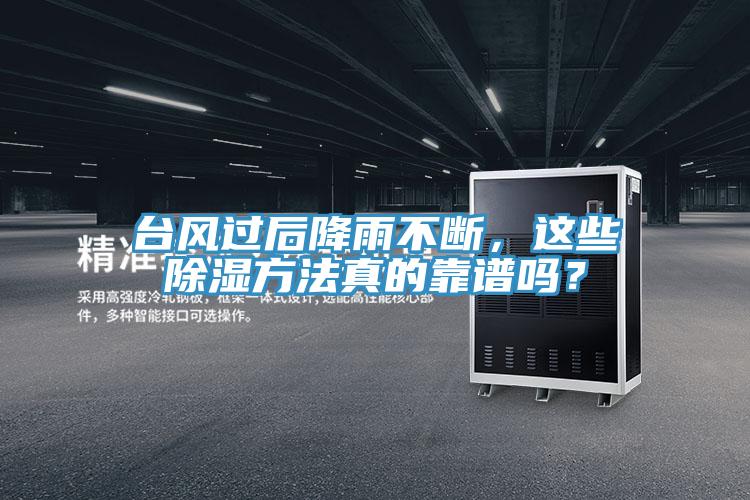 台风过后降雨不断，这些除湿方法真的靠谱吗？