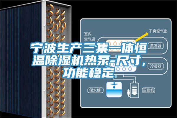 宁波生产三集一体恒温91免费网站在线观看热泵-尺寸,功能稳定