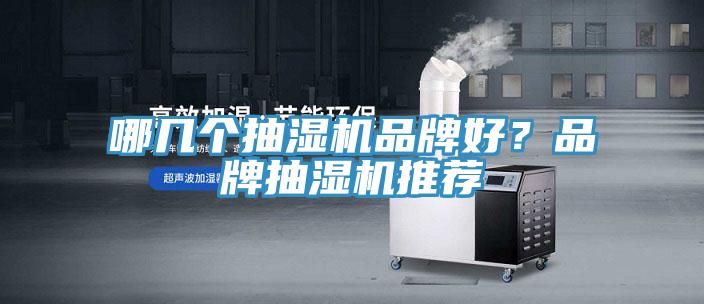哪几个抽湿机品牌好？品牌抽湿机推荐
