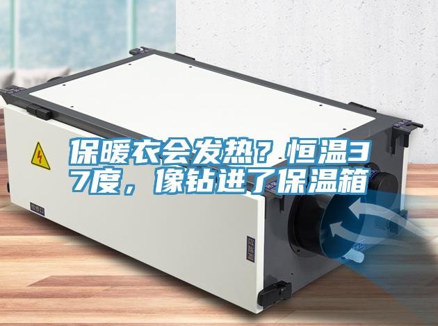 保暖衣会发热？恒温37度，像钻进了保温箱