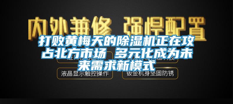 打败黄梅天的91免费网站在线观看正在攻占北方市场 多元化成为未来需求新模式