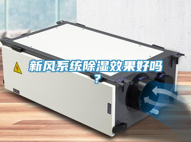 新风系统除湿效果好吗？