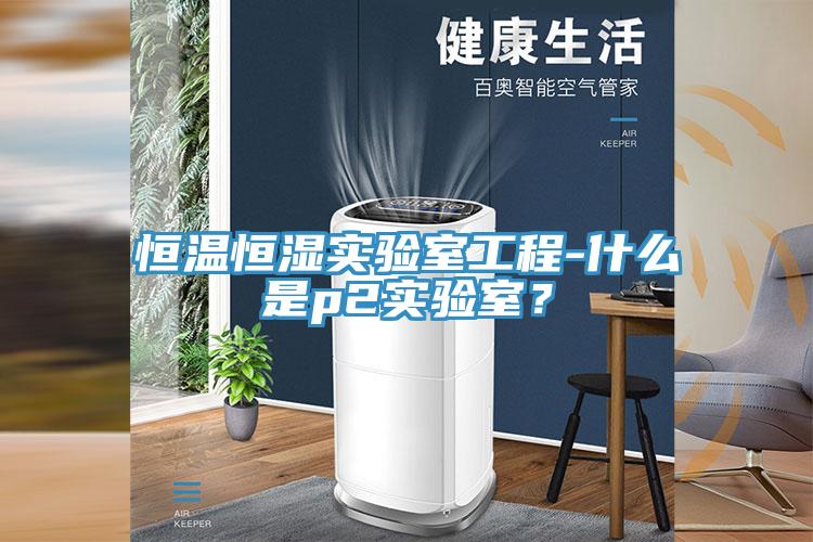 恒温恒湿实验室工程-什么是p2实验室？