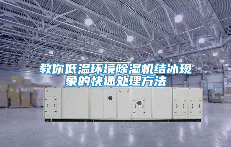 教你低温环境91免费网站在线观看结冰现象的快速处理方法