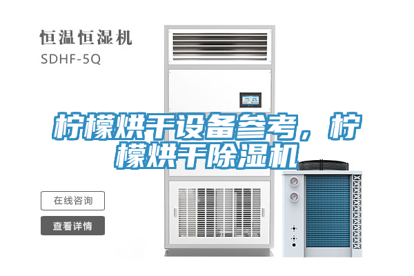 柠檬烘干设备参考，柠檬烘干91免费网站在线观看