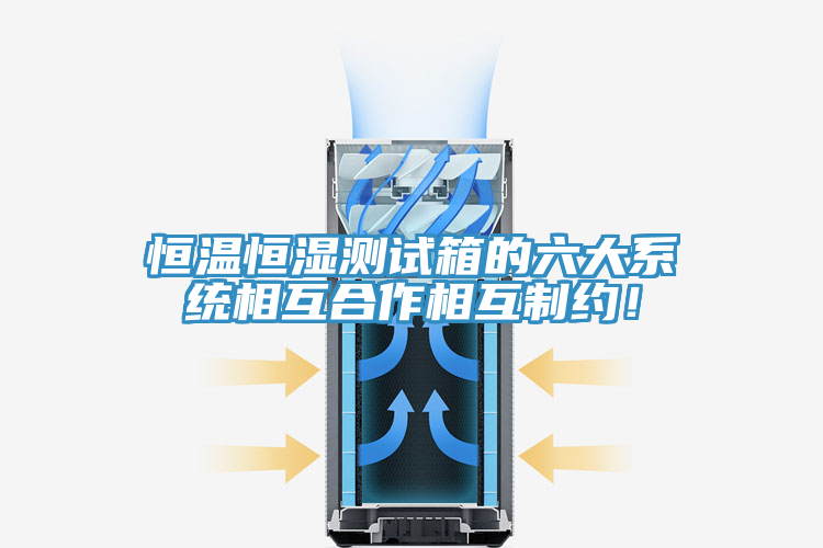 恒温恒湿测试箱的六大系统相互合作相互制约！